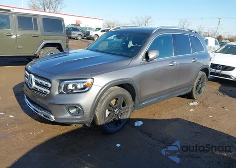 2022 Mercedes-Benz Glb 250 4Matic из США, поврежденный, VIN W1N4M4HB6NW236555